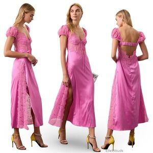 For Love And Lemons Lace Casey Maxi Dress US Size Medium $279
